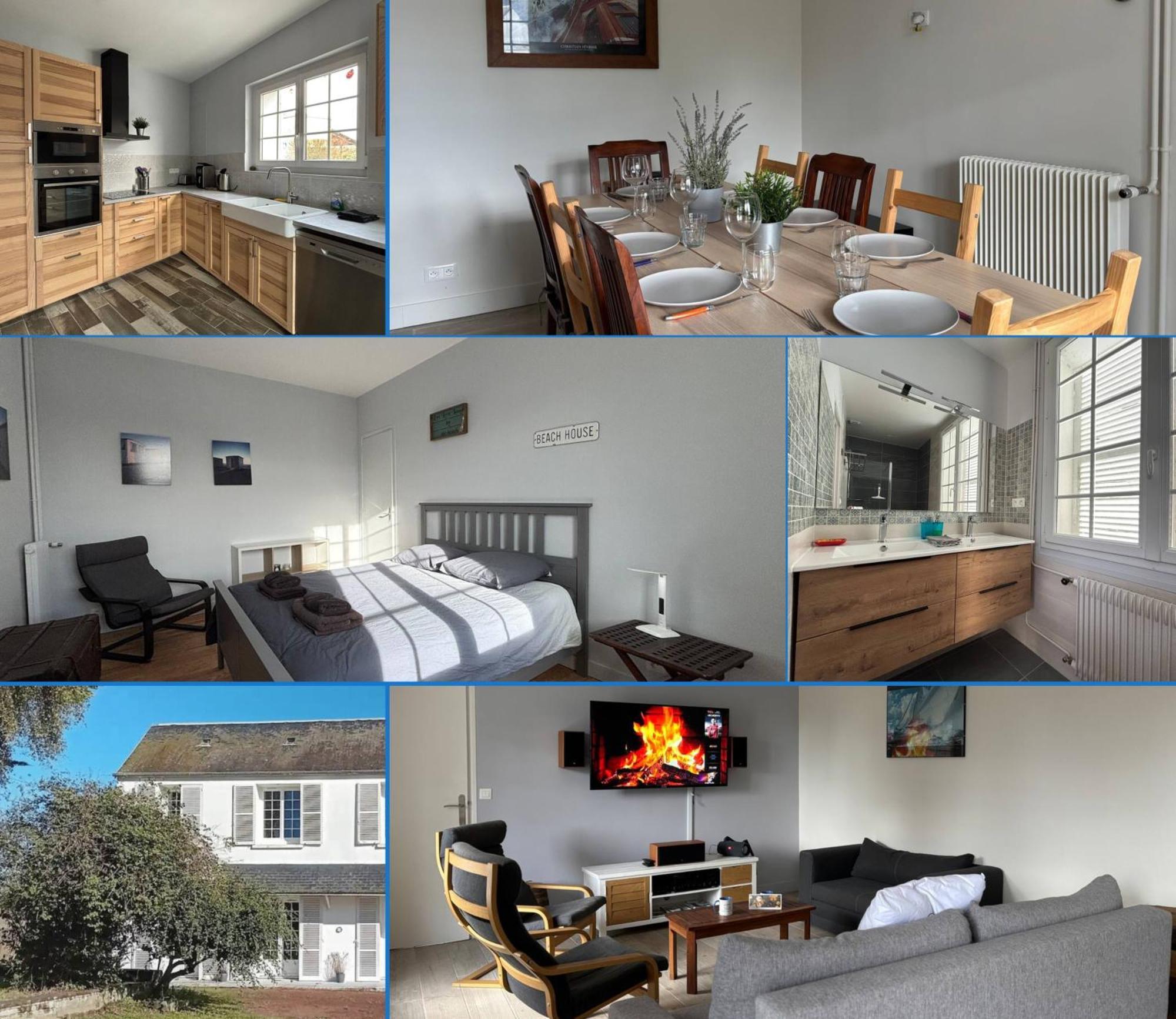 La Fromagerie Maison Lumineuse Et Spacieuse Beau Sejour 5 Ch 2 Wc 1 Sdb Grand Jardin Clos 5Mn A Pied Commerces 10 Mn Plage Omaha Beach Proche Plages Du Debarquement Trevieres Kültér fotó